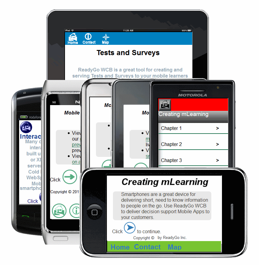 Courses for SmatPhones and Tablets