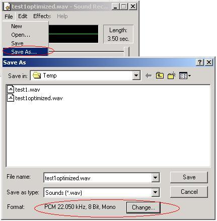 Changing file encoding 